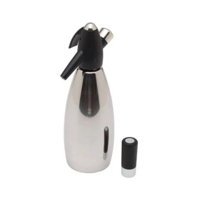 iSi Soda sifon 1 liter rvs glans