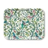 Jamida Rousseau dienblad 43 x 33 cm hout limegroen