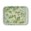 Jamida Sinaasappel Bloesem dienblad 27 x 20 cm hout groen