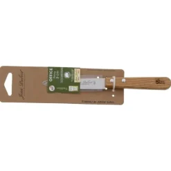 Jean Dubost officemes op kaart 9 cm eikenhout