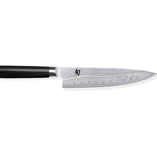 Kai Shun Classic koksmes met groeven 20 cm VG-Max damaststaal