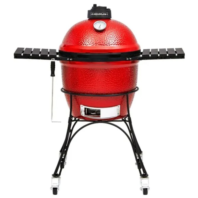 Kamado Joe Classic I + handschoenen en barbecuehoes bundel