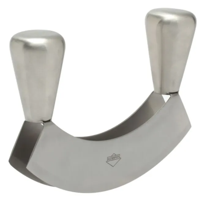 Küchenprofi dubbel wiegemes 17 cm messenstaal