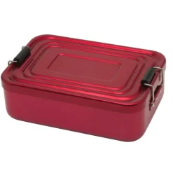 Küchenprofi lunchbox 18 x 12 cm aluminium rood
