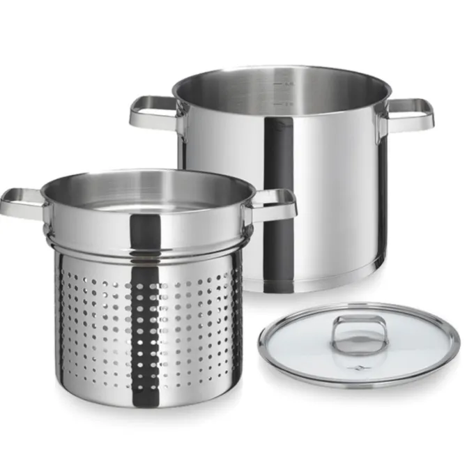 Küchenprofi San Remo kookpan met pasta-inzet ø 22 cm rvs