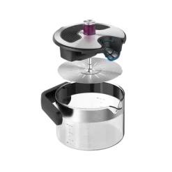 Kezzel waterkoker voor inductie 1,5 liter glas