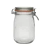 Kilner weckpot met beugel 1 liter glas transparant