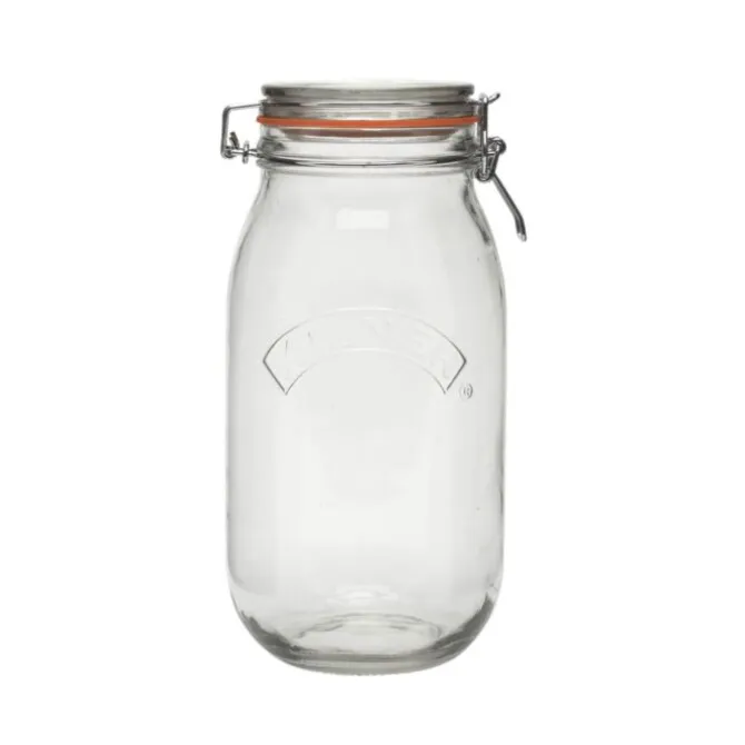 Kilner weckpot met beugel 2 liter glas transparant