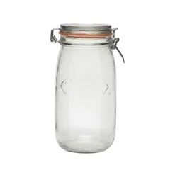 Kilner weckpot met beugel 1,5 liter glas transparant