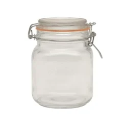 Kilner weckpot met beugel vierkant 1 liter glas