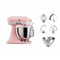 KitchenAid Artisan Elegance standmixer 4,8 liter Poederdoos Roze - 5KSM175PSEDR