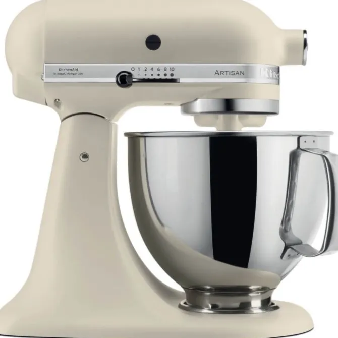 KitchenAid Artisan Elegance standmixer 4,8 liter Fresh Linen - 5KSM175PSEFL