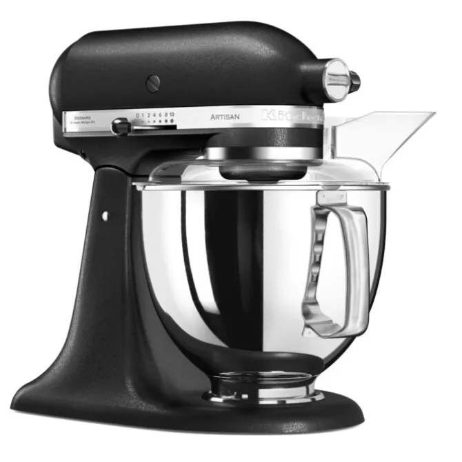 KitchenAid Artisan Elegance standmixer 4,8 liter Vulkaanzwart - 5KSM175PSEBK