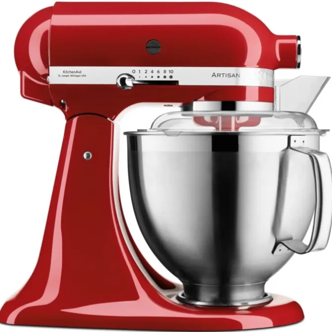 KitchenAid Artisan KSM185 standmixer 4,8 liter Keizerrood - 5KSM185PSEER