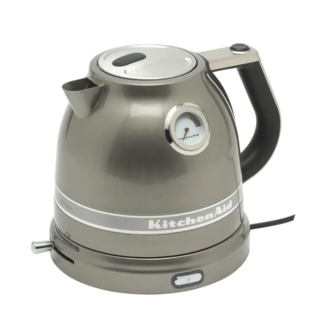 KitchenAid Artisan waterkoker 1,5 liter aluminium tingrijs