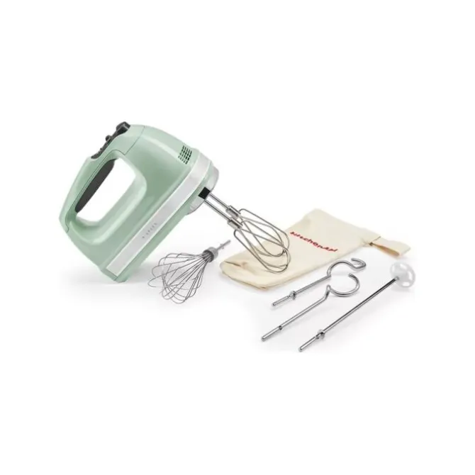 KitchenAid handmixer met accessoires kunststof Pistache 8-de