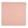 Knit Factory Cubes handdoek 50 x 50 cm Apricot Ecru