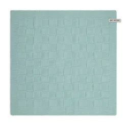Knit Factory Uni handdoek 50 x 50 cm Mint