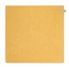 Knit Factory Uni handdoek 50 x 50 cm Gold