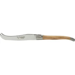 Laguiole en Aubrac kaasmes 10 cm olijfhout bruin