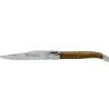 Laguiole en Aubrac klapmes 12 cm eikenhout