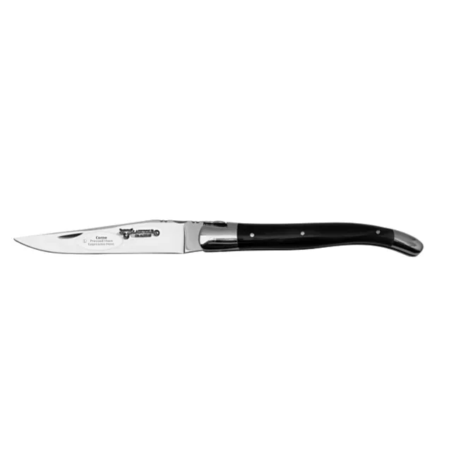 Laguiole en Aubrac klapmes 12 cm pressed horn