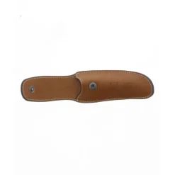 Laguiole en Aubrac messenhoes met holster leer bruin