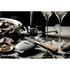 Laguiole Style de Vie Luxury Line oester geschenkset eikenhout