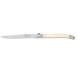 Laguiole Style de Vie Premium Line steakmessen parelmoer 6 stuks