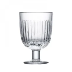 La Rochère Quessant wijnglas op voet met ribbel 220 ml glas