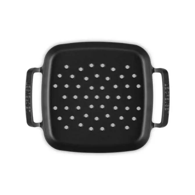 Le Creuset BBQ Outdoor grillkorf vierkant 30 cm gietijzer