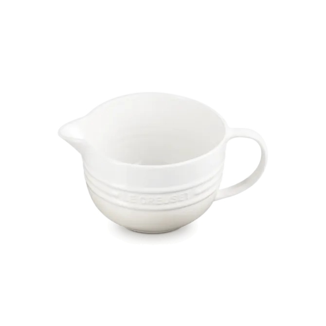 Le Creuset beslagkom 2 liter aardewerk Meringue