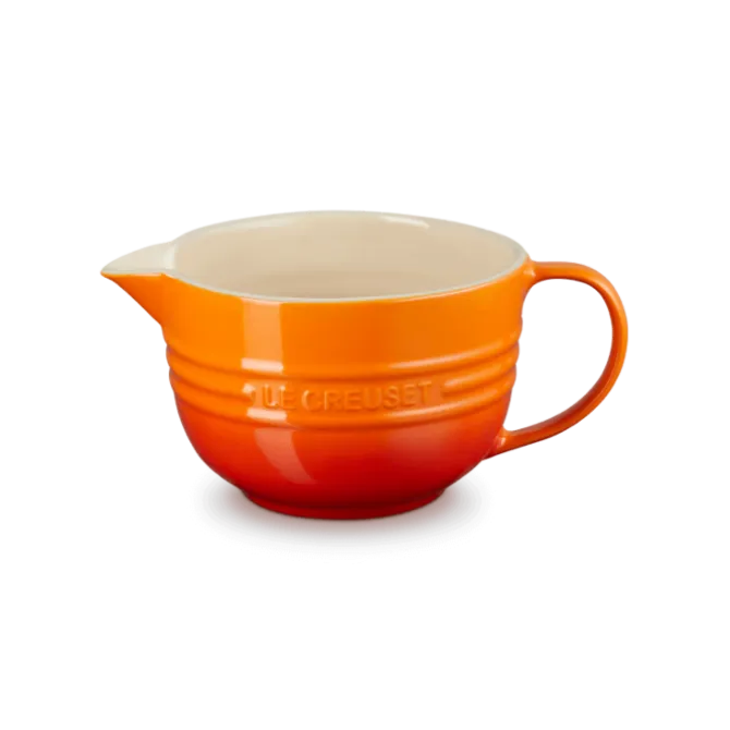 Le Creuset beslagkom 2 liter aardewerk vulcanique