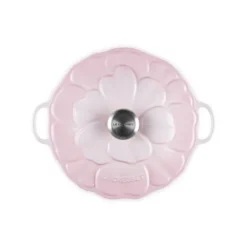 Le Creuset Bloesem Signature Campagnard braadpan ø 26 cm gietijzer Shell Pink