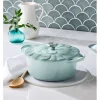 Le Creuset Bloesem Signature braadpan ø 26 cm gietijzer Sea
