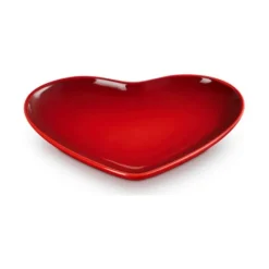 Le Creuset bord hart ø 23 cm aardewerk kersrood