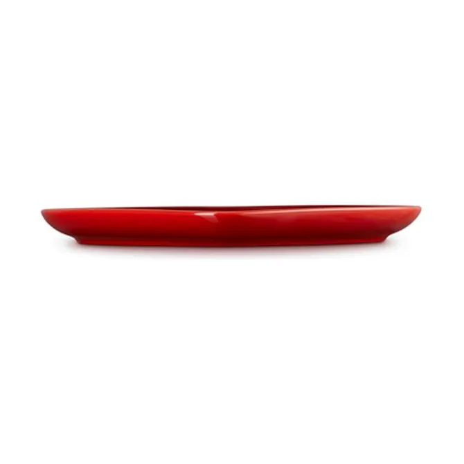 Le Creuset bord hart ø 23 cm aardewerk kersrood