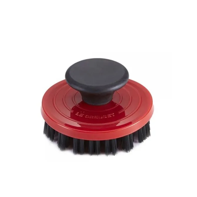 Le Creuset borstel ø 8 cm nylon kersrood