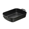 Le Creuset braadslede 6,6 liter 37 cm gietijzer mat zwart