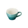 Le Creuset cappuccino mok 400 ml aardewerk Bleu Riviera