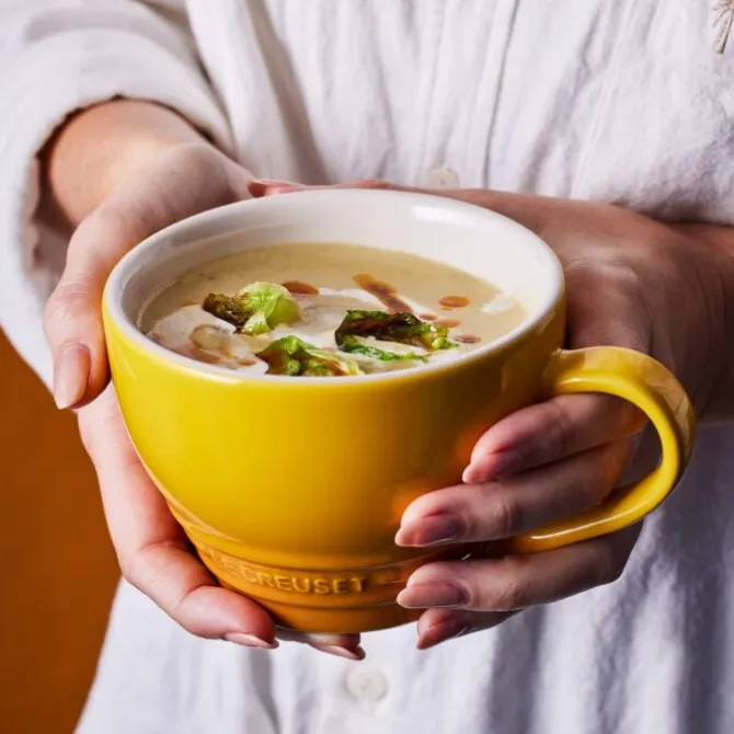 Le Creuset cappuccino mok 400 ml aardewerk Nectar
