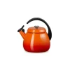 Le Creuset Cloche fluitketel 2,1 liter staal vulcanique