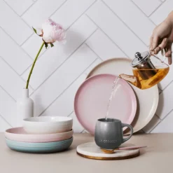 Le Creuset Coupe Collection kom ø 16 cm aardewerk shell pink