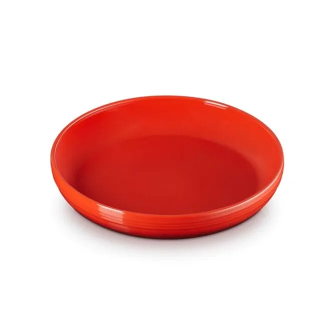 Le Creuset Coupe diep bord ø 22 cm aardewerk Kersrood