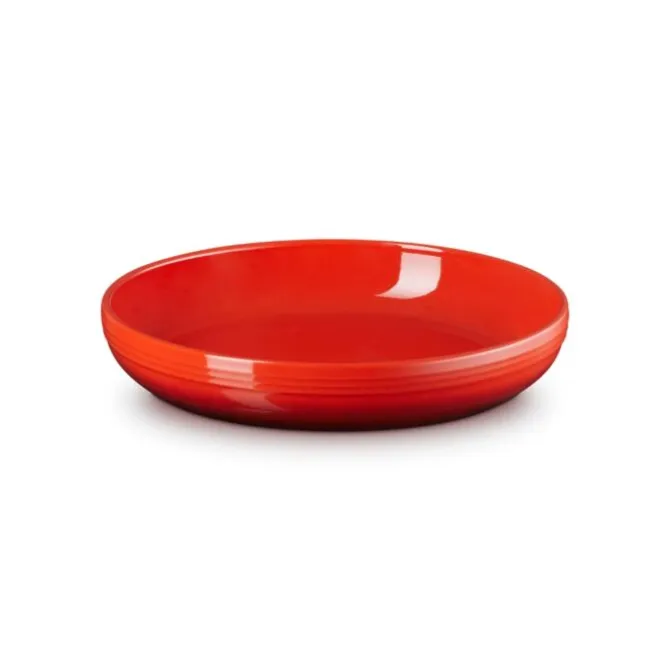 Le Creuset Coupe diep bord ø 22 cm aardewerk Kersrood