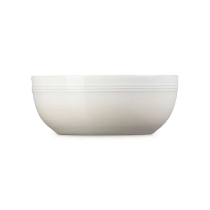Le Creuset Coupe serveerschaal ø 20 cm aardewerk Meringue