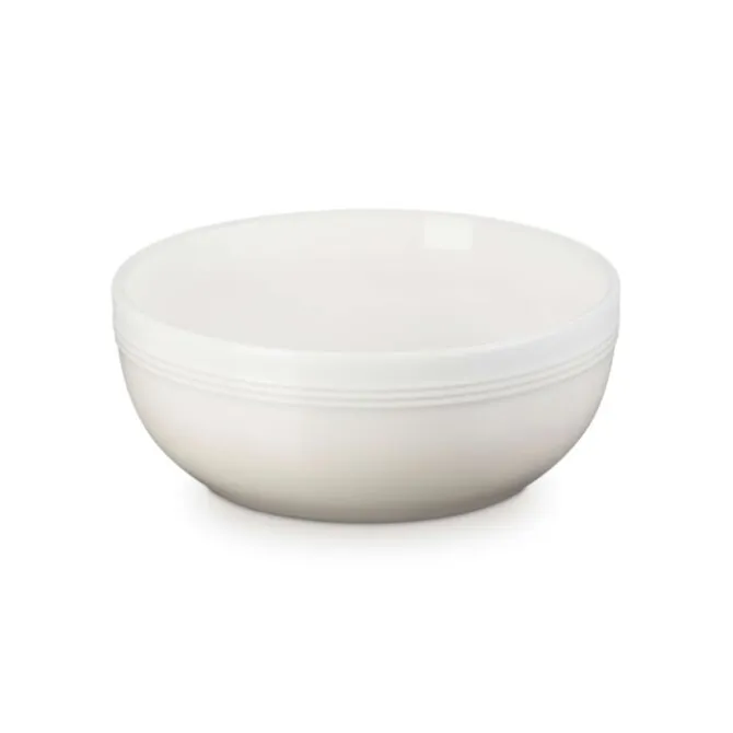 Le Creuset Coupe serveerschaal ø 20 cm aardewerk Meringue