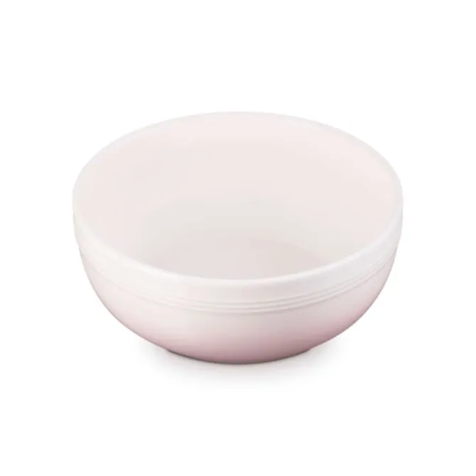 Le Creuset Coupe serveerschaal ø 20 cm aardewerk Shell Pink