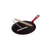 Le Creuset crêpepan ø 27 cm geëmailleerd gietijzer kersrood