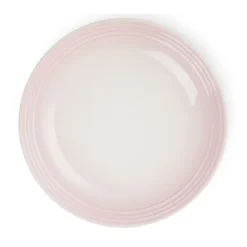Le Creuset diep bord ø 22 cm aardewerk Shell Pink